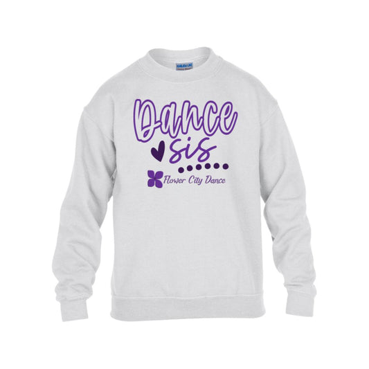 FCD Dance Sister Youth Heavy Blend Fleece Crew