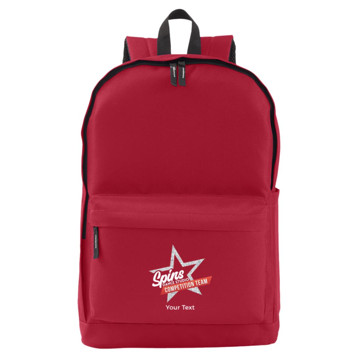 Spins Comp Team Personalized Core Essentials Backpack