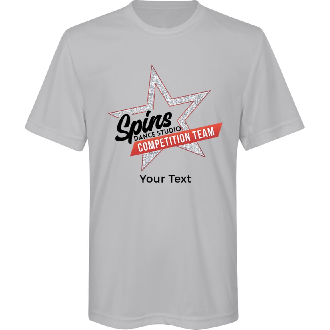 Spins Comp Team Personalized Youth Zone Tee