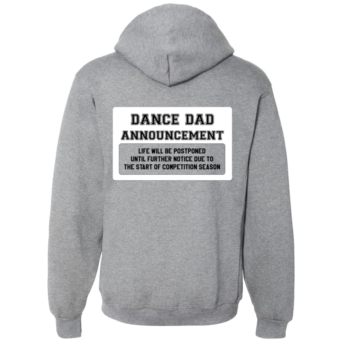 Spins Dance Dad Team Dri-Power Fleece Pullover Hoodie