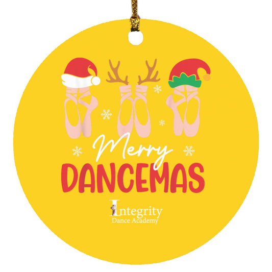 Integrity Dance Acdemy Merry Dancemas Ornament