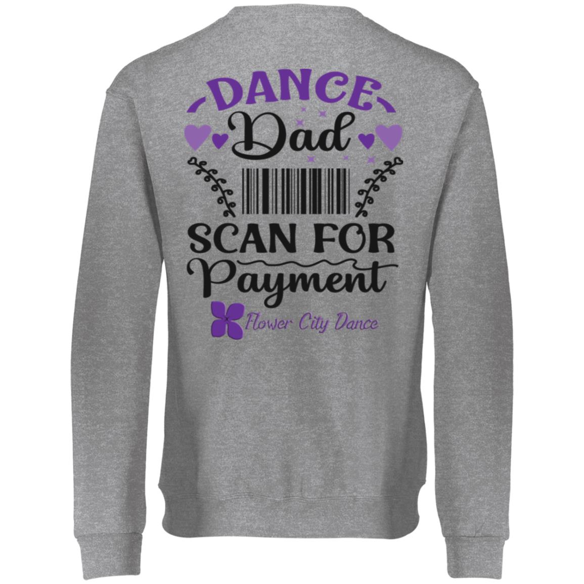 FCD Dance Dad Dri-Power Fleece Crewneck Sweatshirt