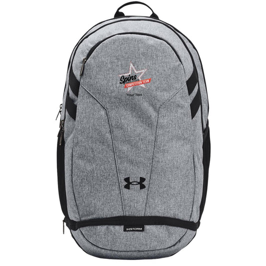 Spins Comp Team Personalized Under Armour Hustle Backpack