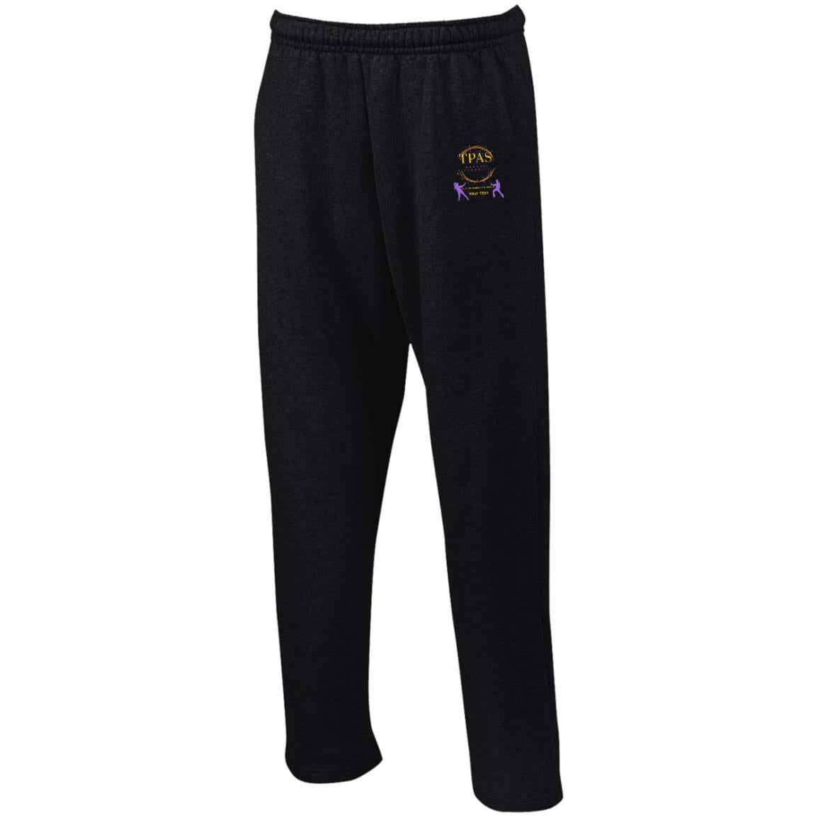 TPAS Open Bottom Sweatpants with Pockets