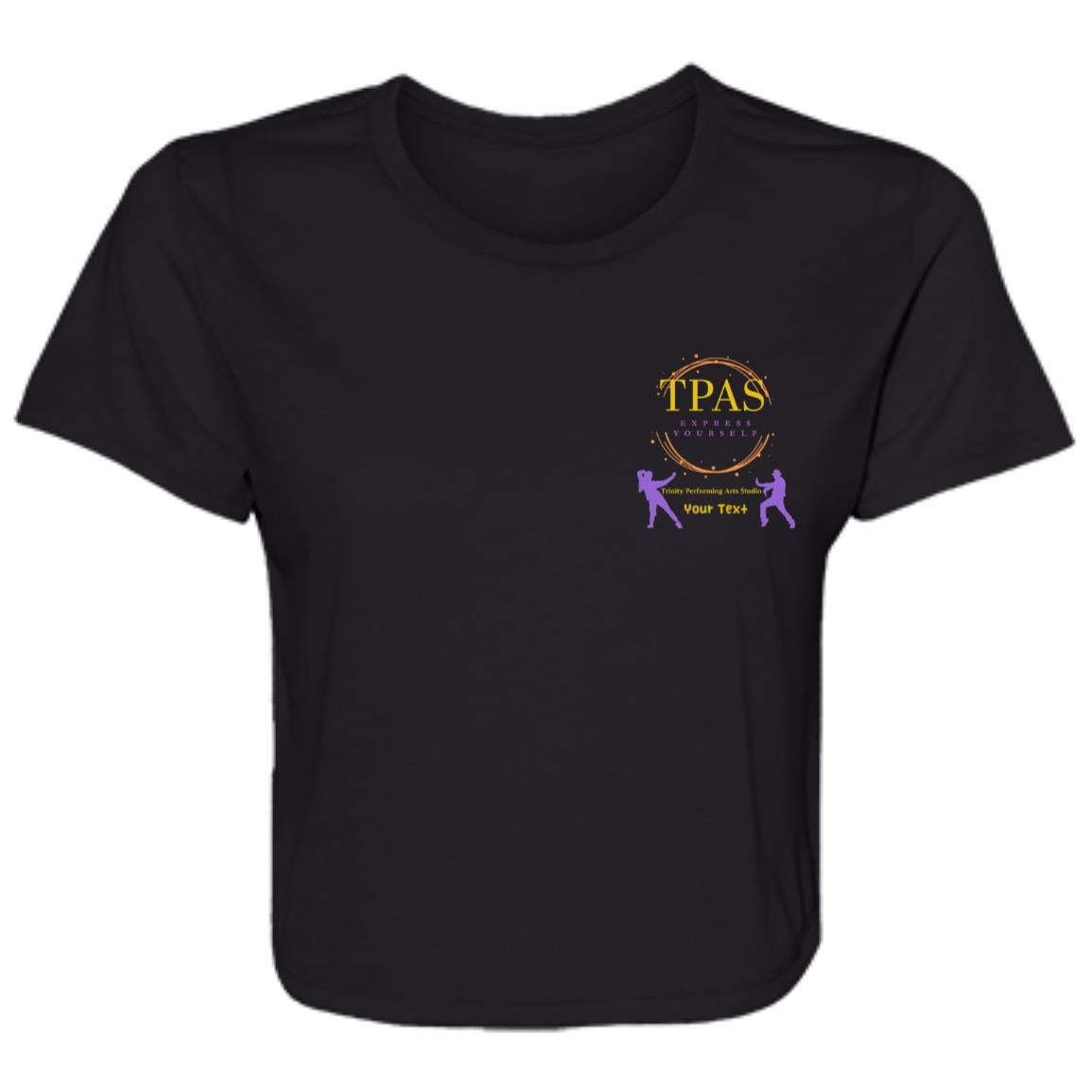 TPAS Competition Team Ladies' Flowy Cropped Tee