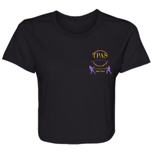 TPAS Competition Team Ladies' Flowy Cropped Tee