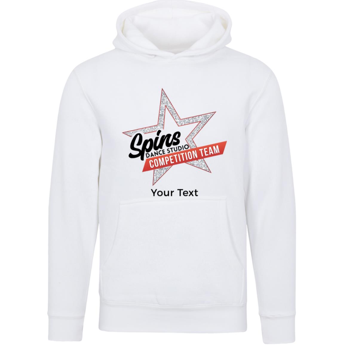 Spins Comp Team Personalized Lane Seven Premium Hoodie