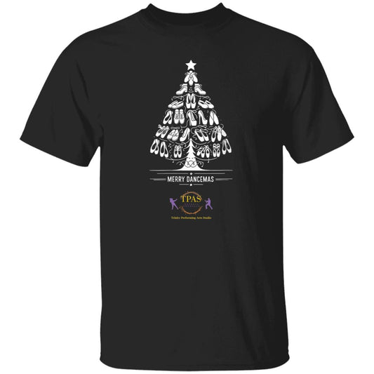 tpas christmas Merry Dancemas Tree Vintage 100 % Cotton T-Shirt