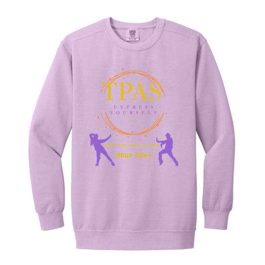 TPAS Competition Team Garment-Dyed Adult Crewneck Sweatshirt