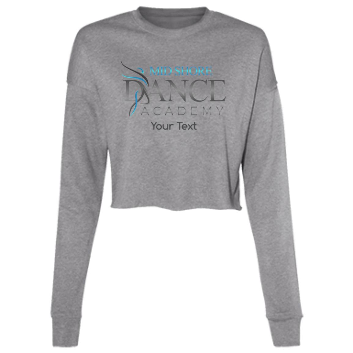 MSDA Personalized Cropped Fleece Crew