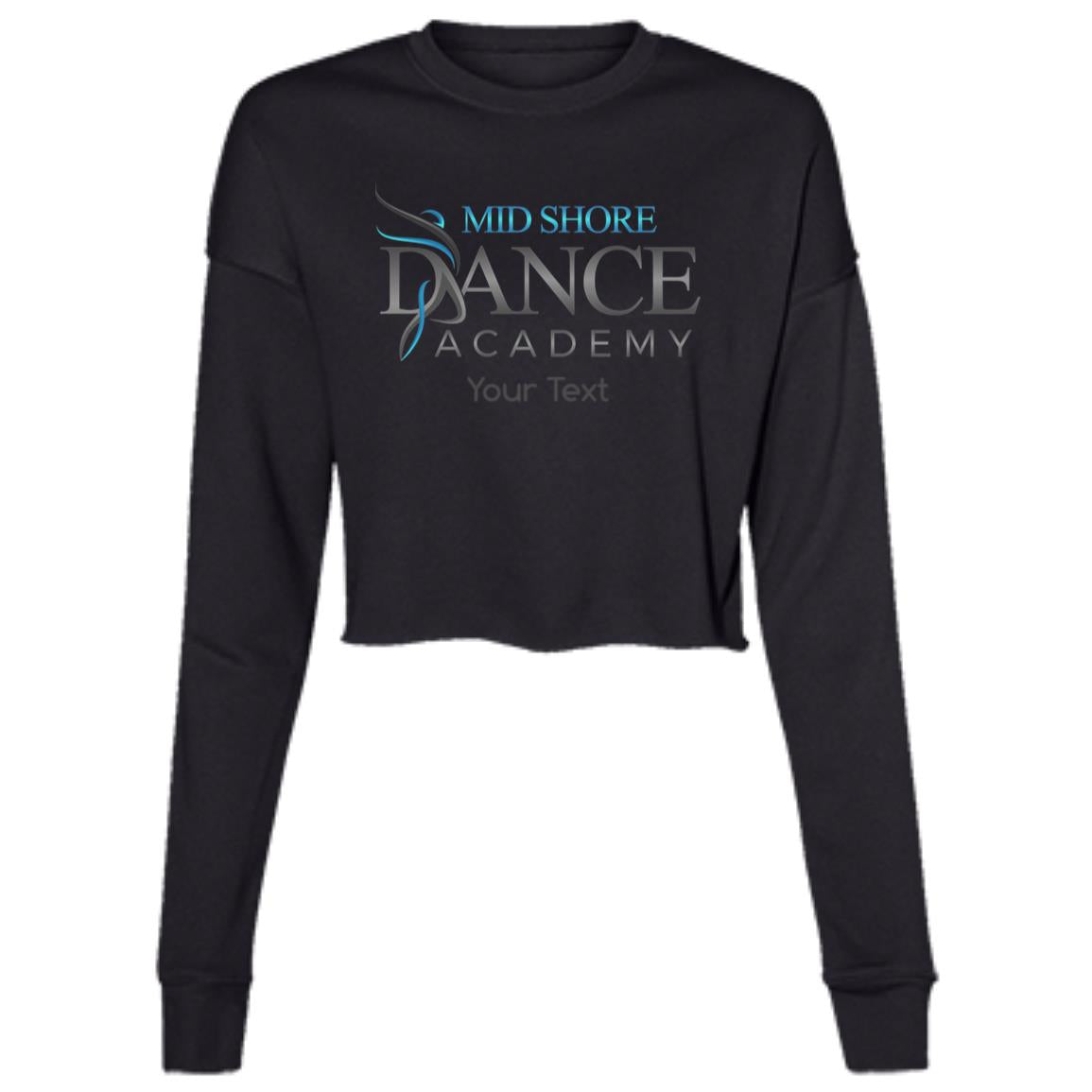 MSDA Personalized Cropped Fleece Crew