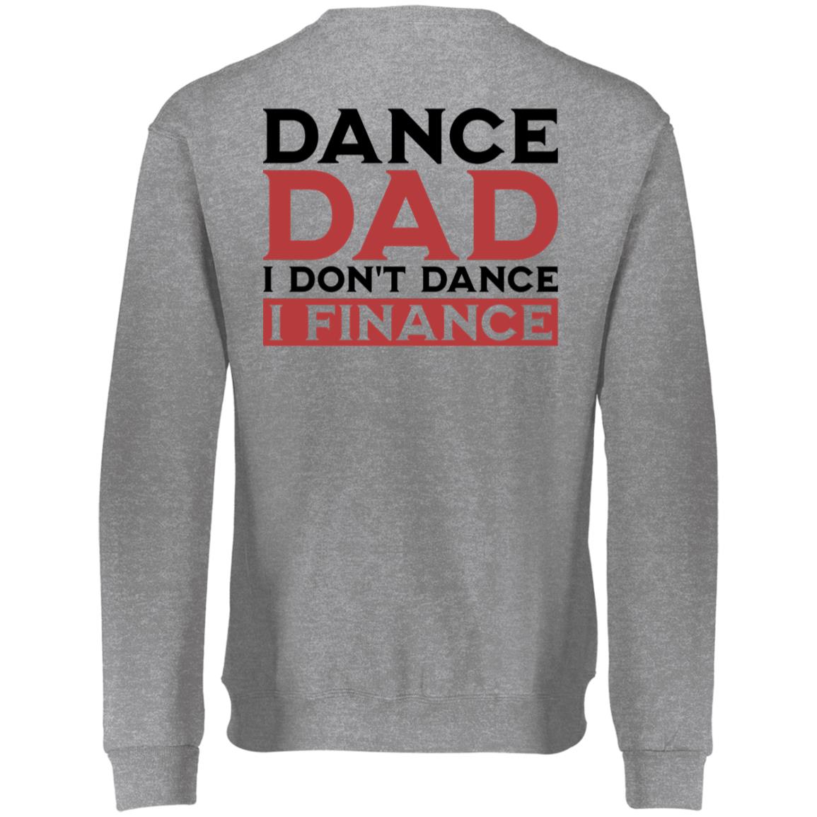 Spins Dance Dad Dri-Power Fleece Crewneck Sweatshirt