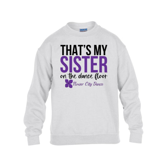 FCD Dance Sister Youth Heavy Blend Fleece Crew