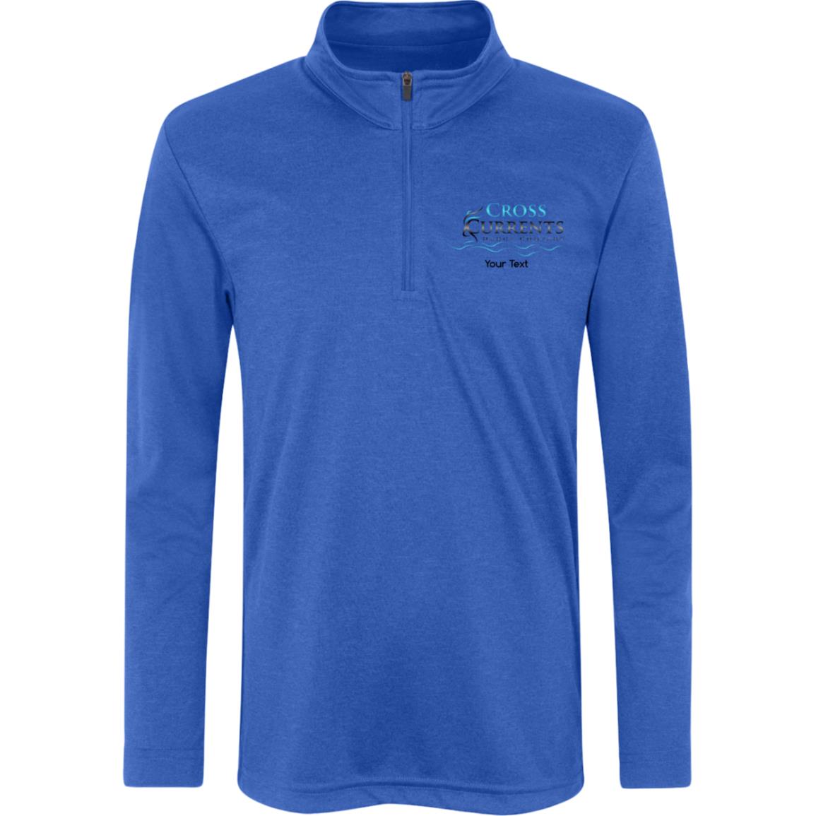 CCDC Personalized Youth Heather Quarter Zip