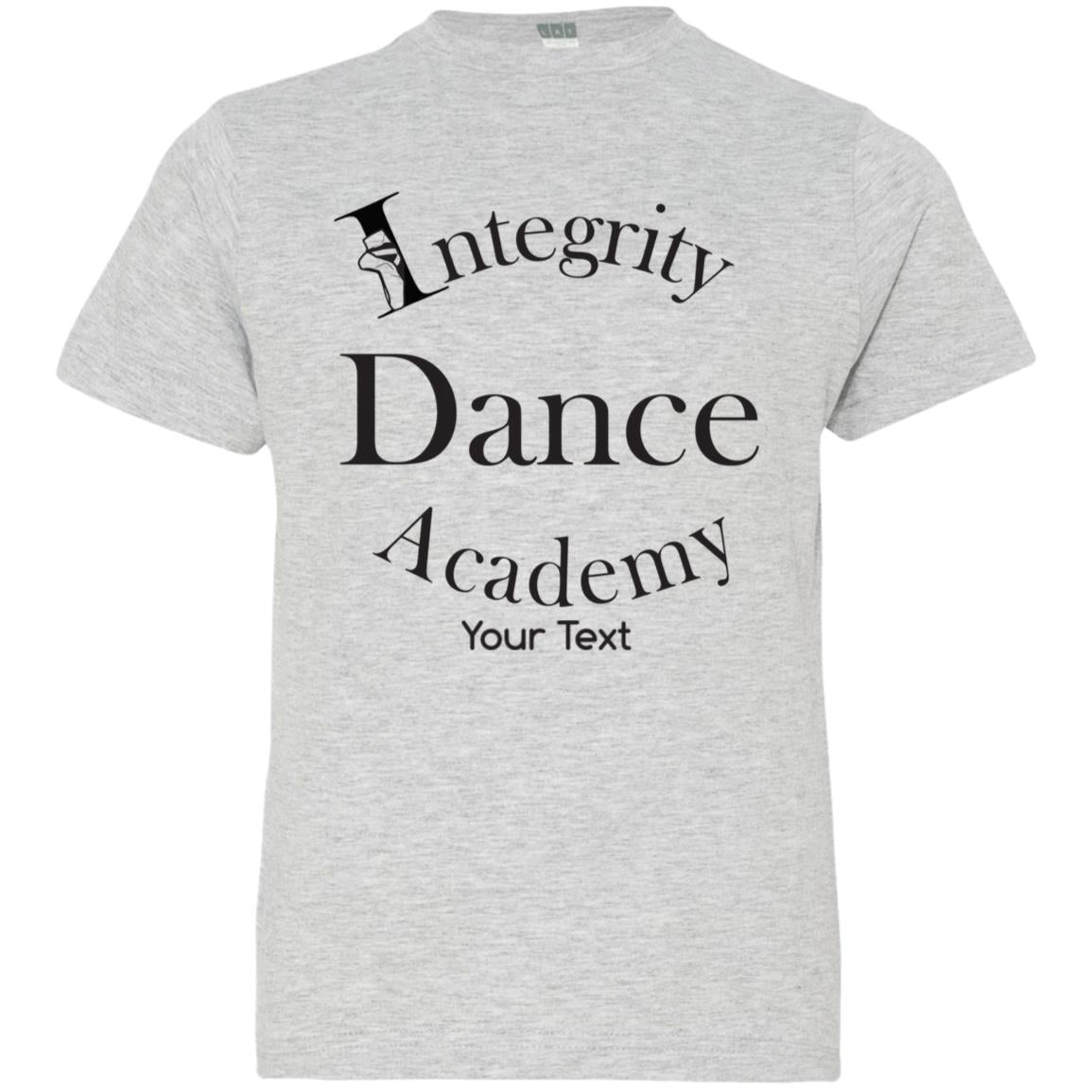 Integrity Dance Academy Personalized Youth Jersey T-Shirt