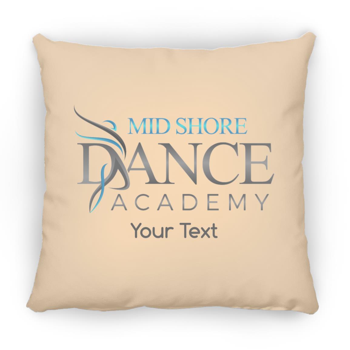 MSDA Personalized Small Square Pillow