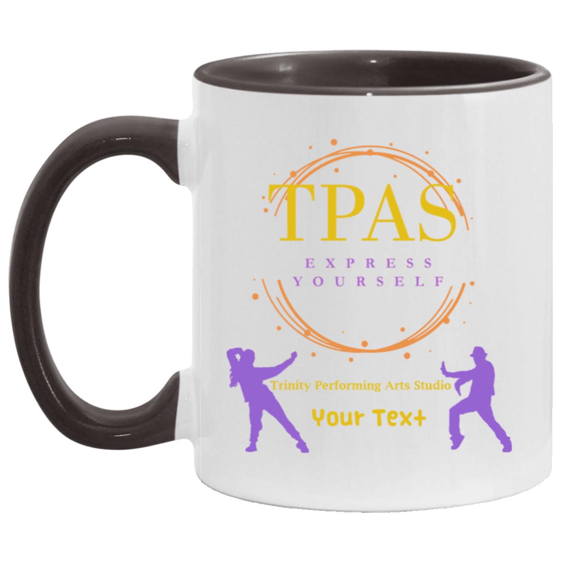 TPAS Competition Team 11oz Accent Mug