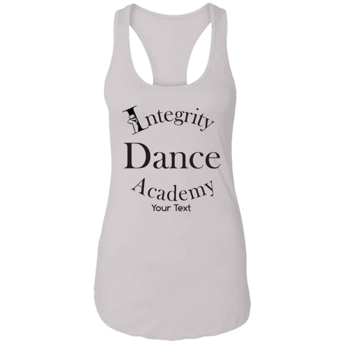 Integrity Dance Academy Personalized Ideal Racerback Tank