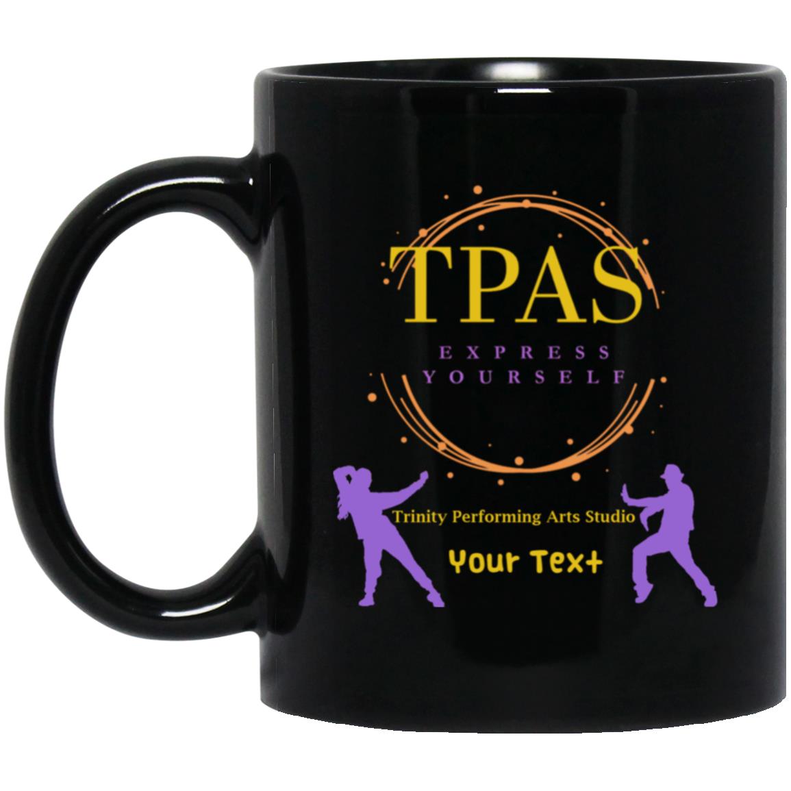 TPAS 11oz Black Mug