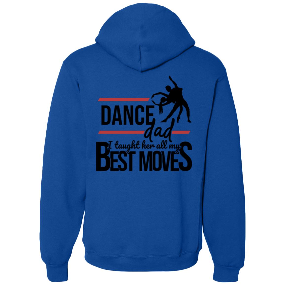 Spins Dance Dad Team Dri-Power Fleece Pullover Hoodie