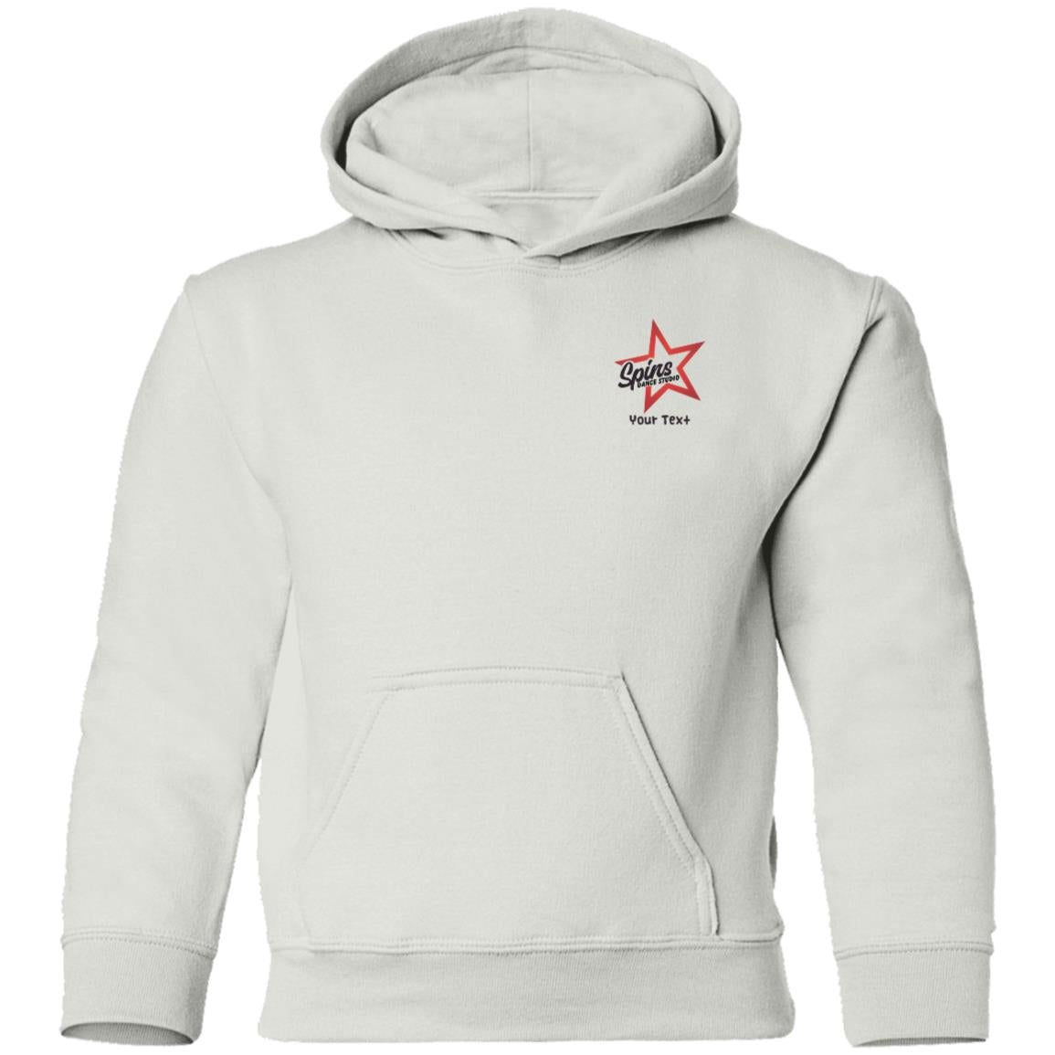 Spins Youth Pullover Hoodie - With Personalization
