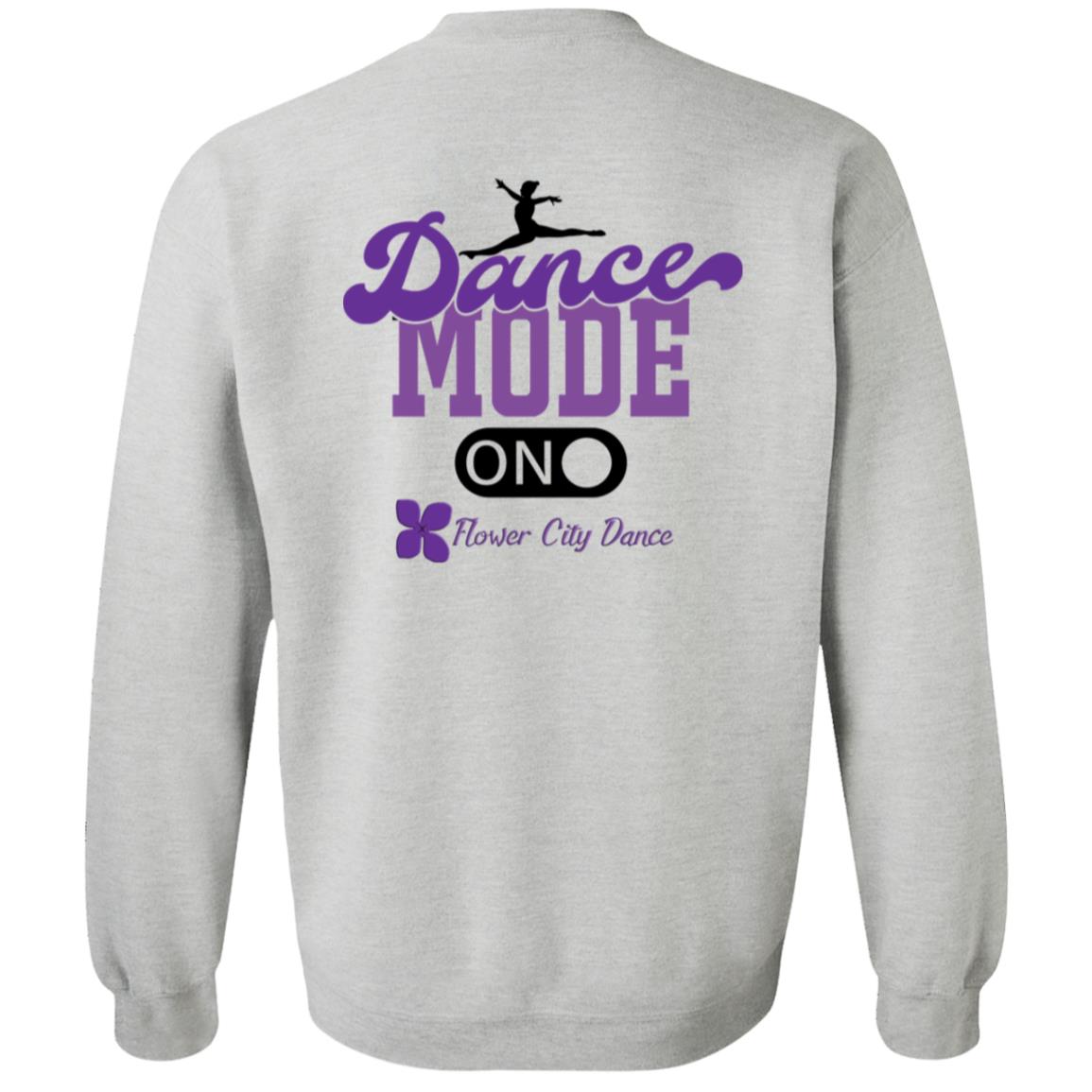 FCD Dance Mode ON Crewneck Pullover Sweatshirt