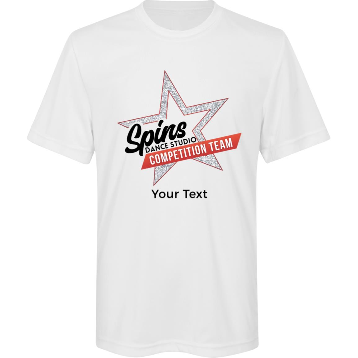 Spins Comp Team Personalized Youth Zone Tee