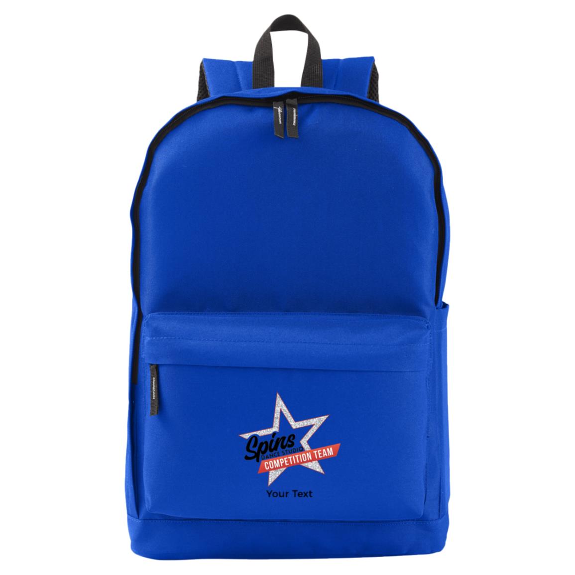 Spins Comp Team Personalized Core Essentials Backpack