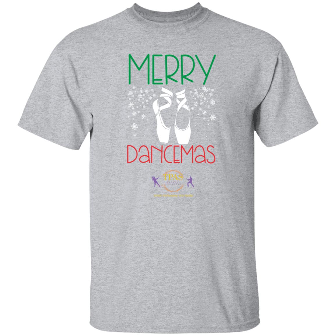 tpas christmas Merry Dancemas 100 % Cotton T-Shirt