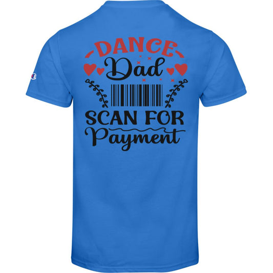 Spins Dance Dad Champion Short Sleeve Tee