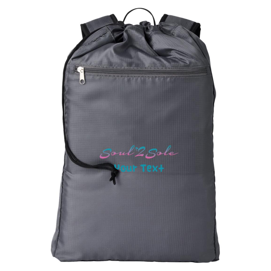 S2S Personalized Getaway Cinchback Backpack