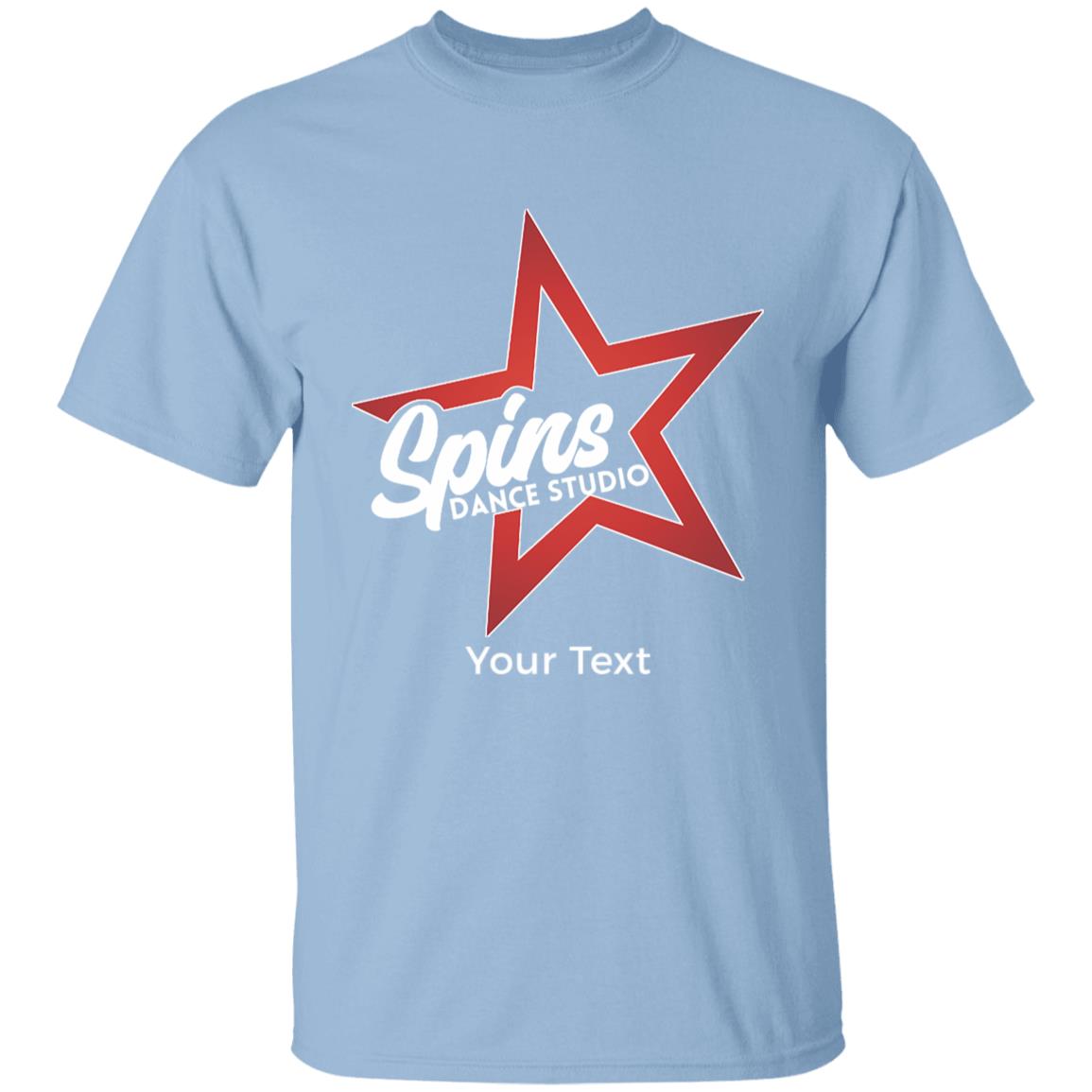 Spins Personalized Youth 100% Cotton T-Shirt