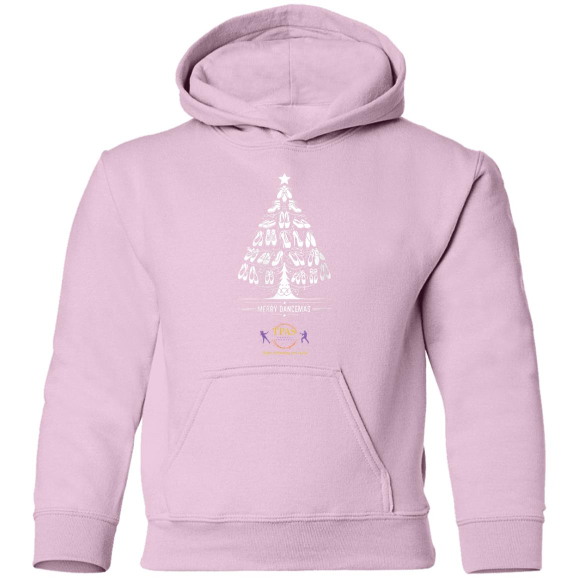 tpas christmas Merry Dancemas Tree Vintage Youth Pullover Hoodie