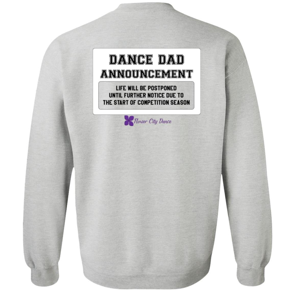 FCD Dance Dad Crewneck Pullover Sweatshirt