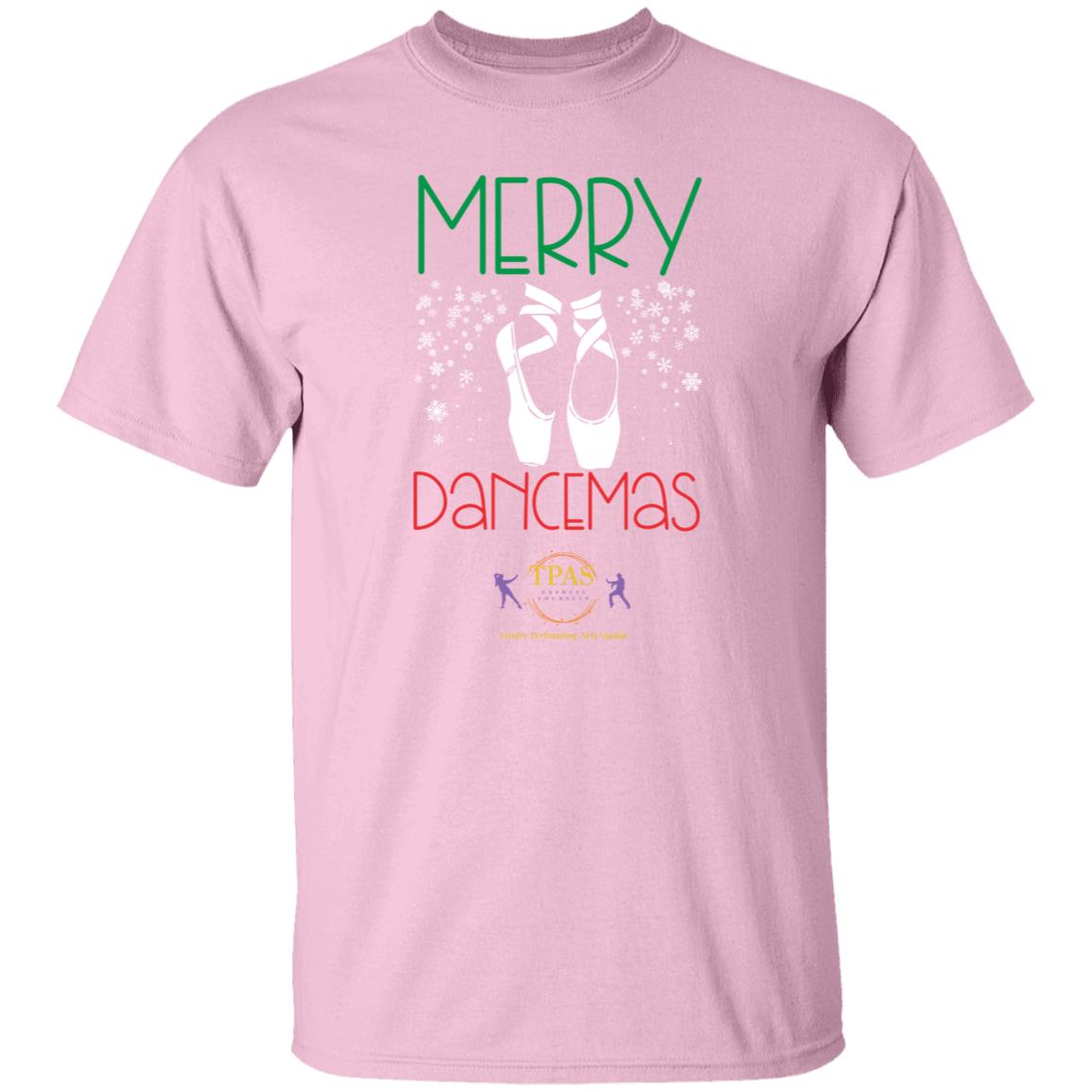 tpas christmas Merry Dancemas 100 % Cotton T-Shirt