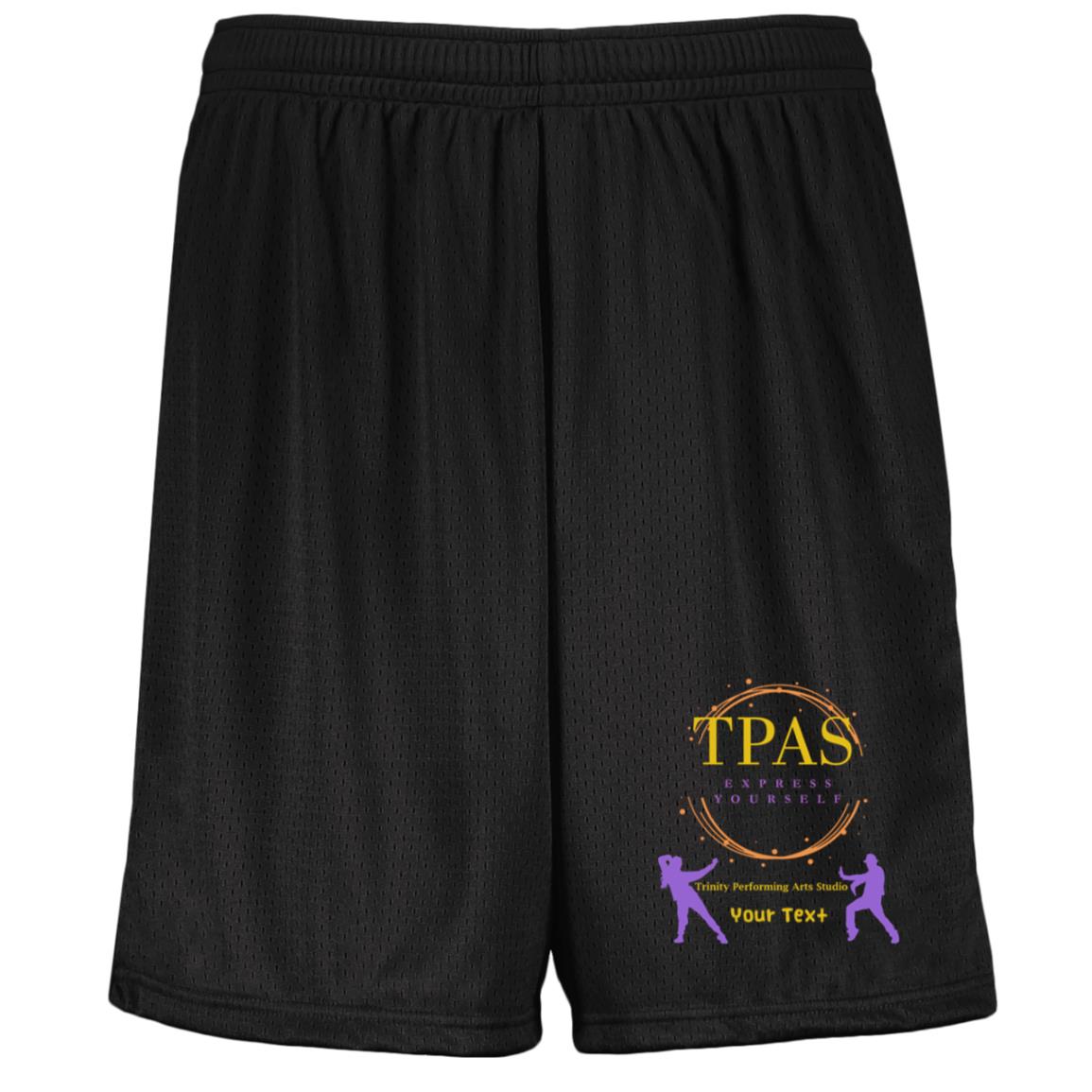 TPAS Competition Team Youth Moisture-Wicking Mesh Shorts