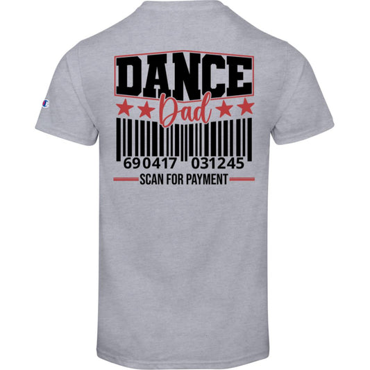 Spins Dance Dad Champion Short Sleeve Tee