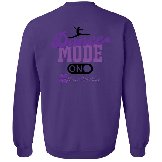 FCD Dance Mode ON Crewneck Pullover Sweatshirt