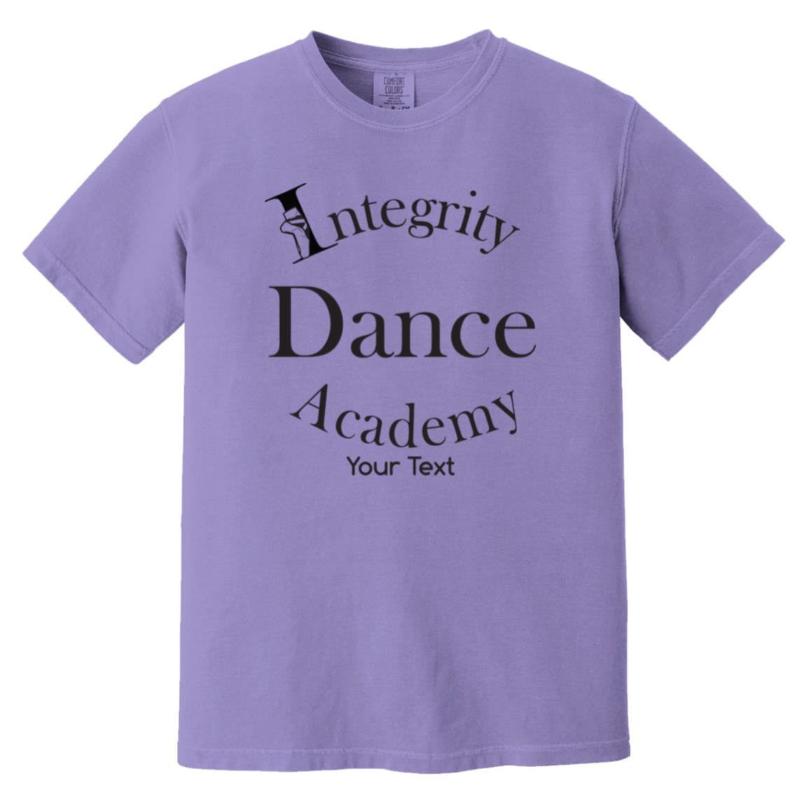 Integrity Dance Academy Personalized Heavyweight Garment-Dyed T-Shirt