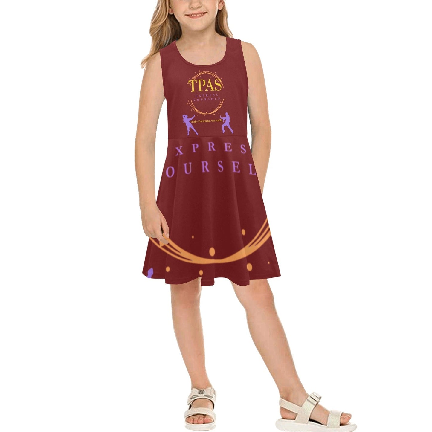 TPAS Kids & Youth Sleeveless Sundress 6T - YXL