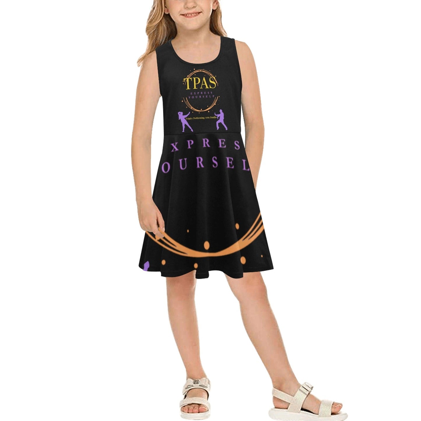 TPAS Kids & Youth Sleeveless Sundress 6T - YXL