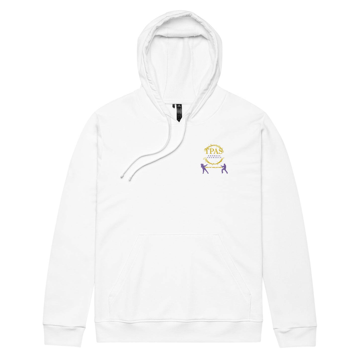 TPAS Embroidered Adidas fleece hoodie