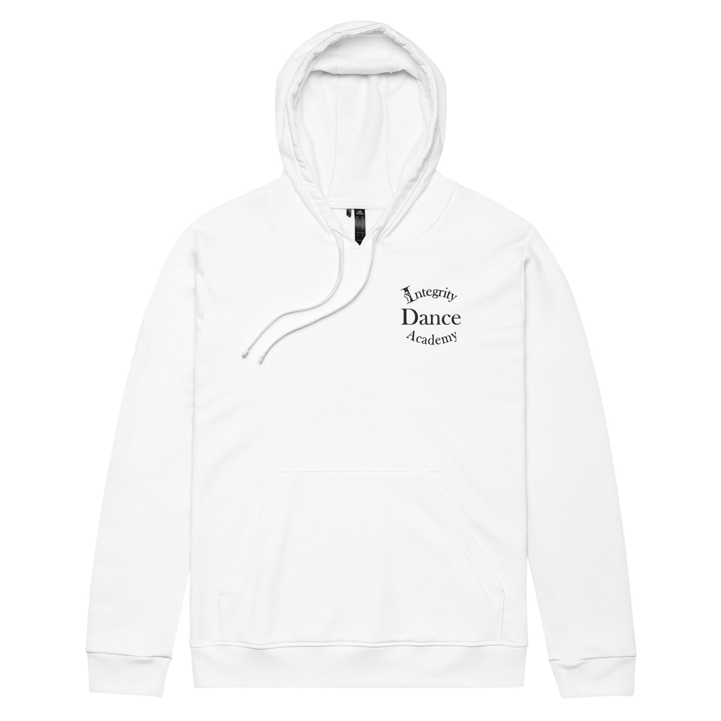 Integrity Dance Academy embroidered adidas fleece hoodie