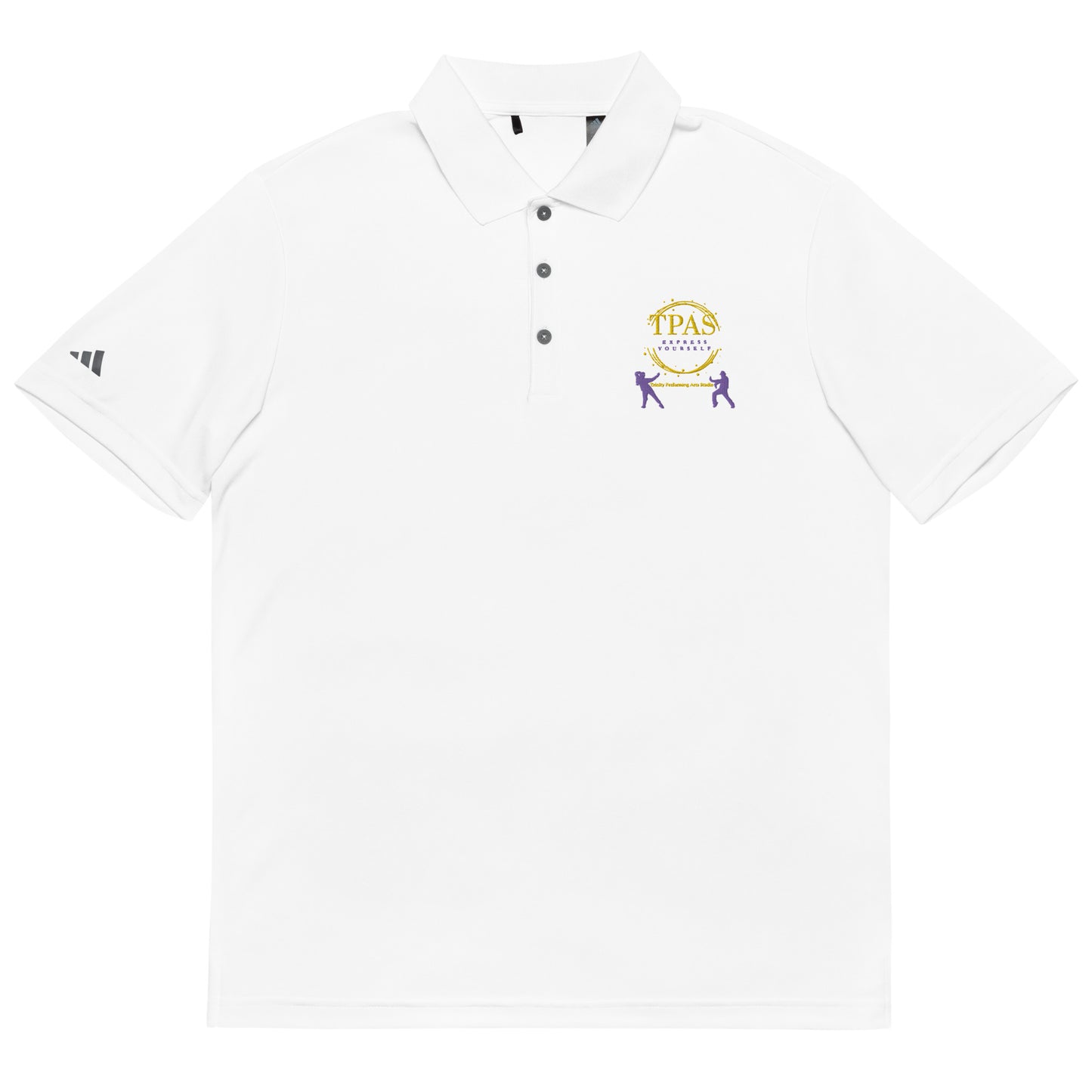 TPAS Embroidered adidas performance polo shirt