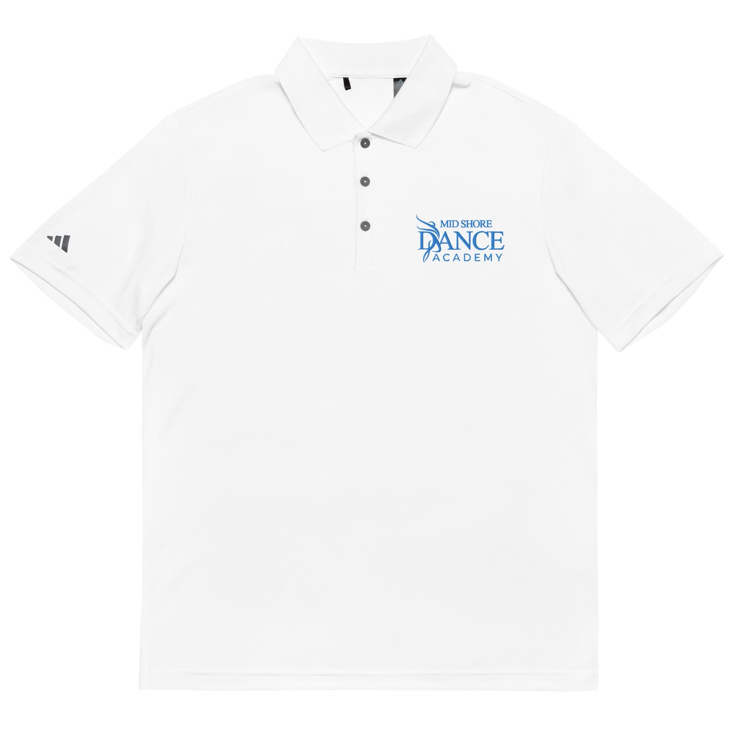 MSDA embroidered adidas performance polo shirt