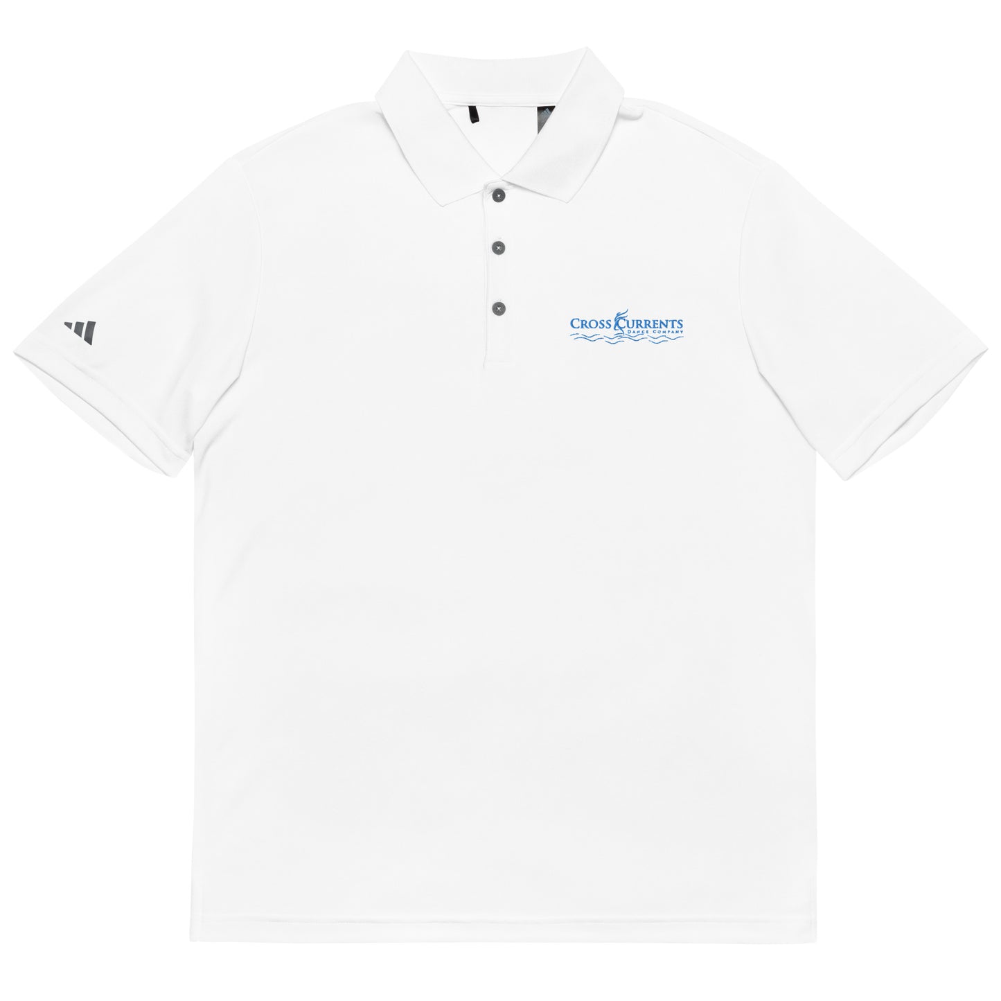 CCDC embroidered adidas performance polo shirt