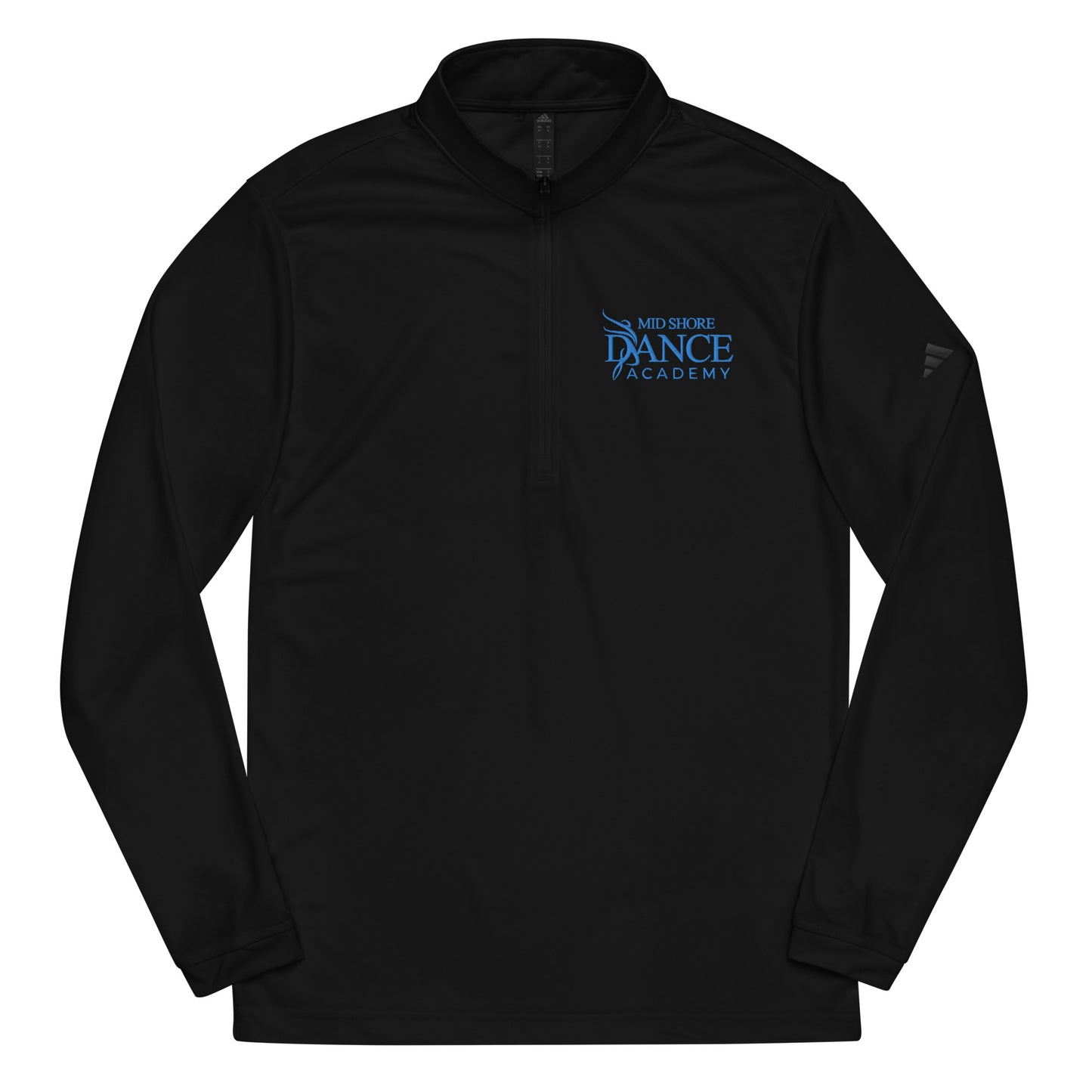 MSDA embroidered Quarter zip pullover