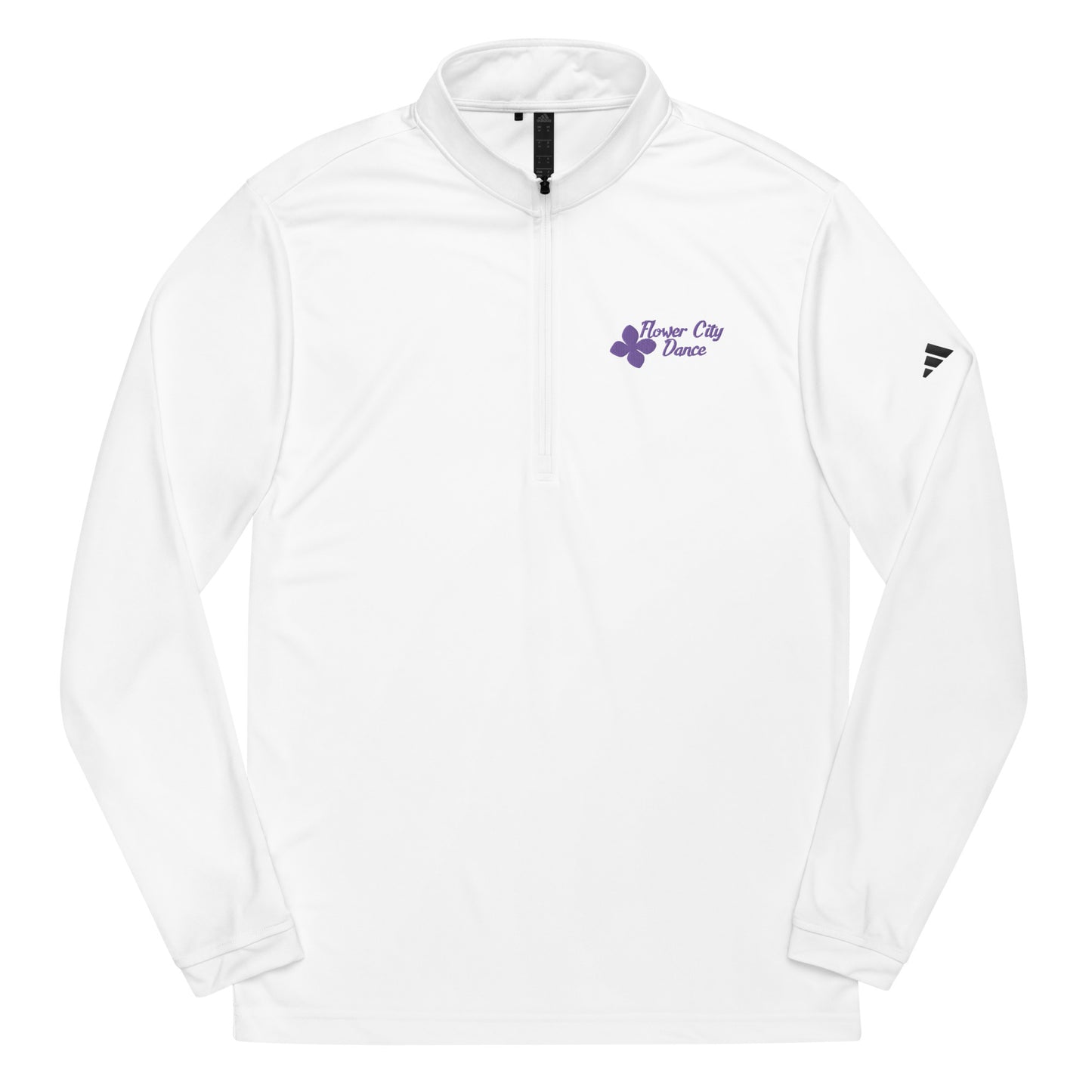 FCD Embroidered Adidas Quarter zip pullover