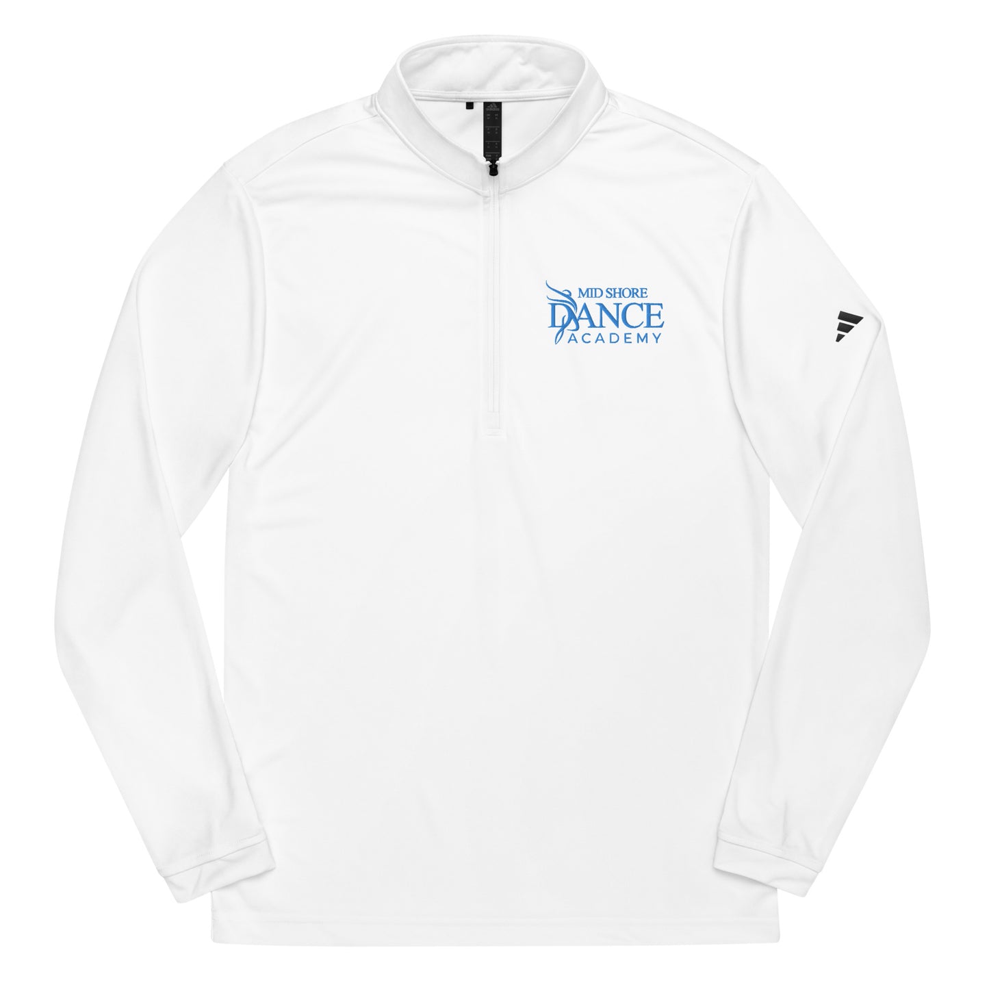 MSDA embroidered Quarter zip pullover