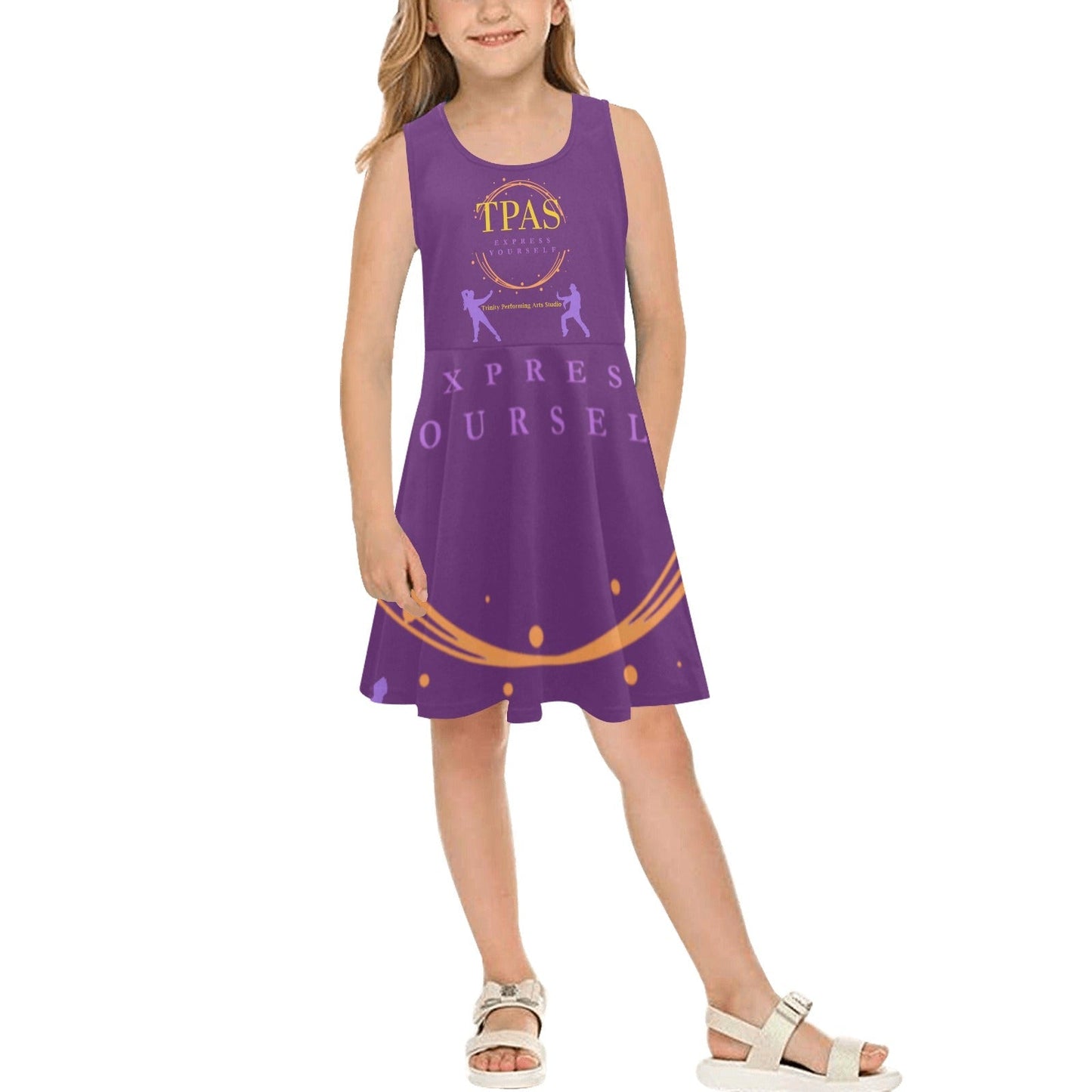 TPAS Kids & Youth Sleeveless Sundress 6T - YXL